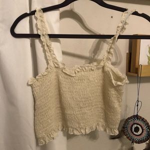 American Threads Crop Top